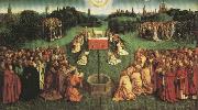 Jan Van Eyck Adoration fo the Mystic Lamb,from the Ghent Altarpiece
